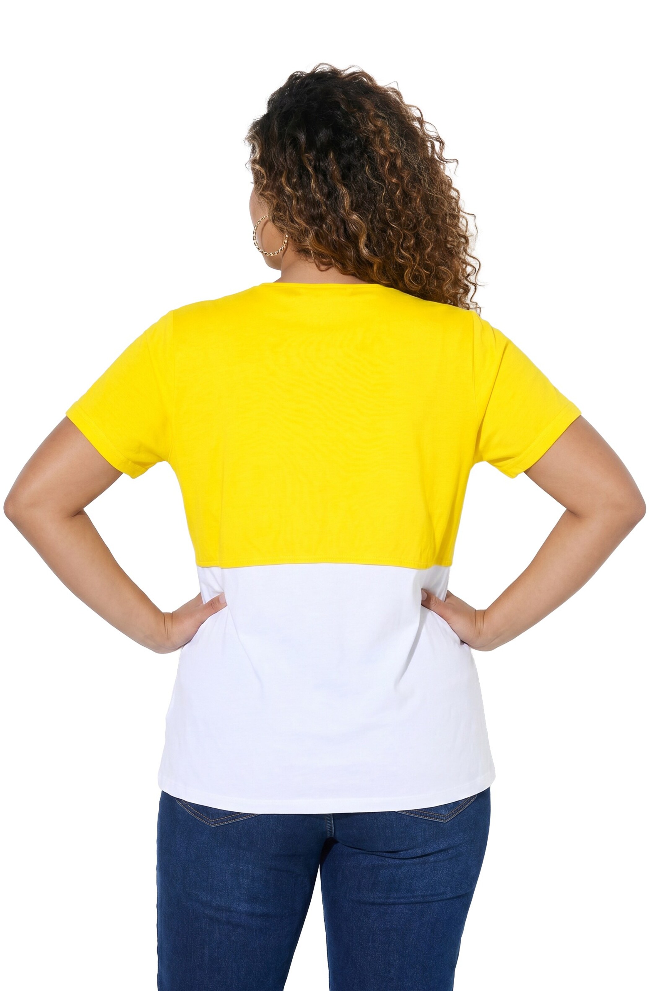 Angel of Style Blouse in Geel