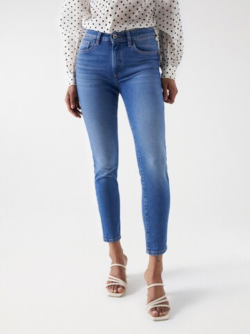 Salsa Jeans Skinny Jeans in Blauw: voorkant