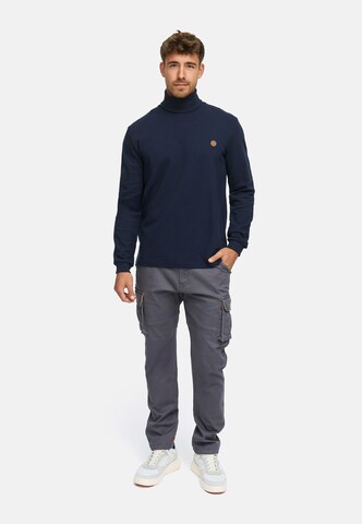 INDICODE JEANS Shirt 'Guadalupe' in Blauw