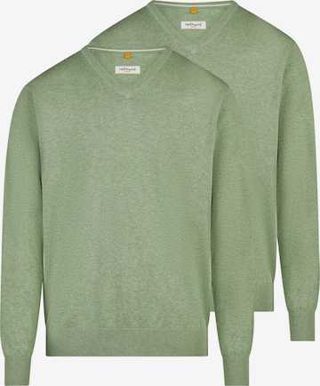 redmond Sweater 'Basic' in Green: front