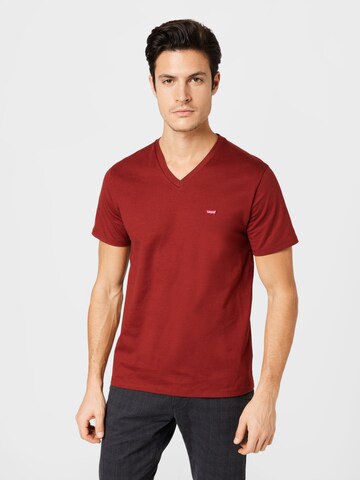 LEVI'S ®Majica 'Original HM' - smeđa boja: prednji dio