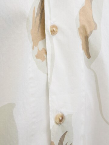 JACK & JONES Comfort fit Button Up Shirt in White