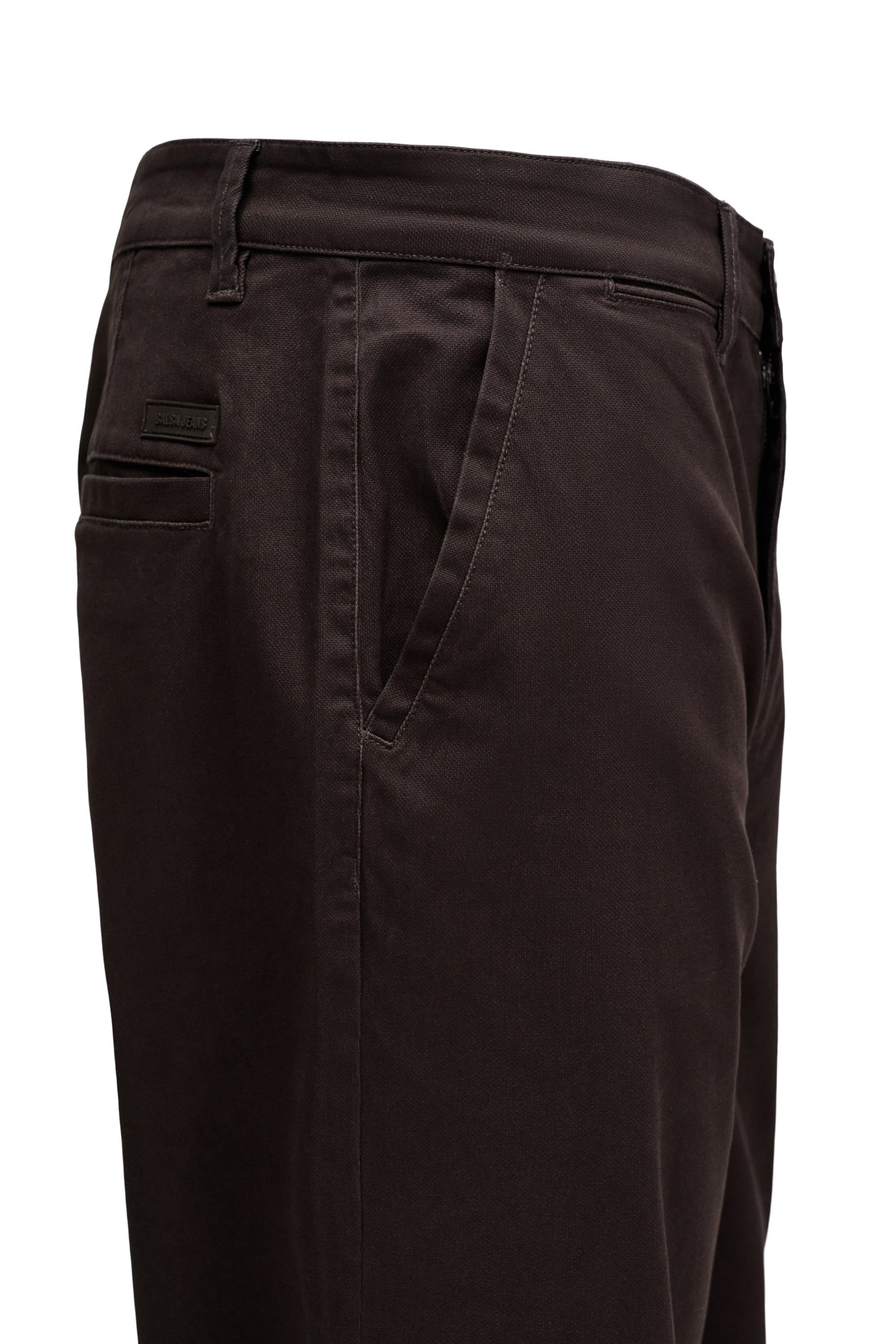 Salsa Jeans Regular Chino in Bruin