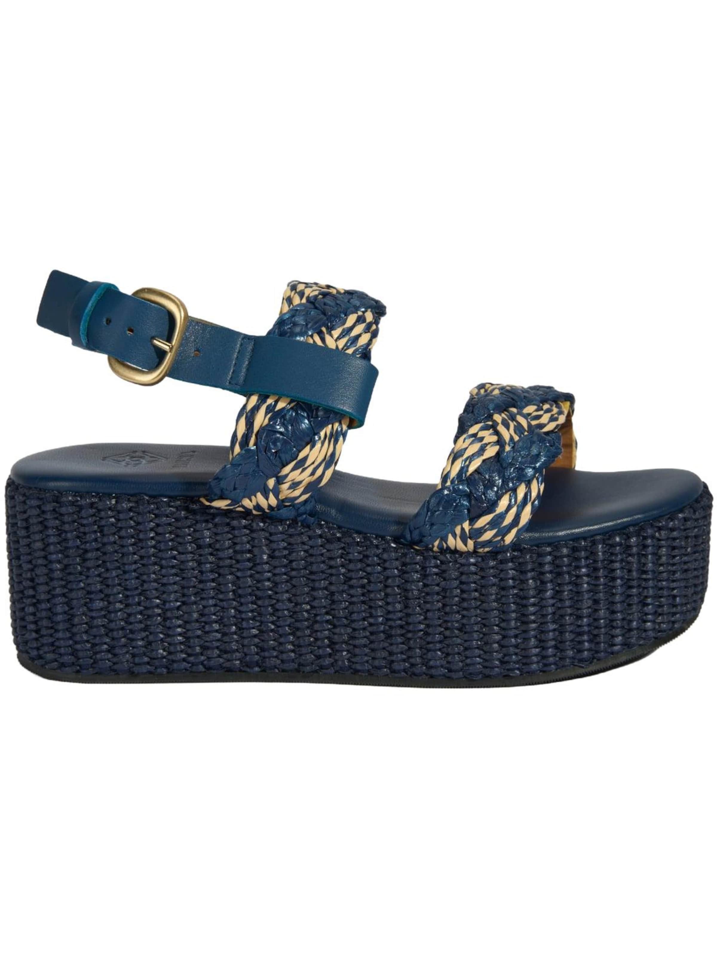 Desa Sandaal 'Keilsandalen' in Blauw