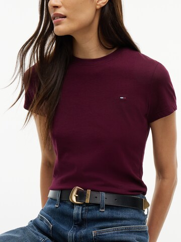 Tommy Jeans Μπλουζάκι σε λιλά