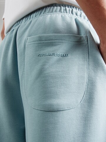 Loosefit Pantaloni di Karl Lagerfeld in blu