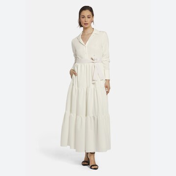 Nicowa Shirt dress in White: front