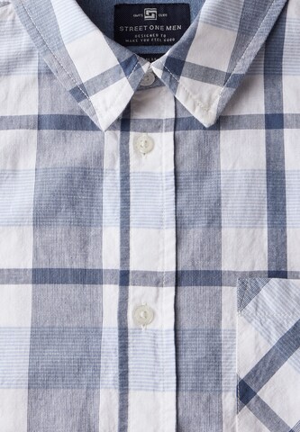 Street One MEN Regular Fit Hemd in Blau
