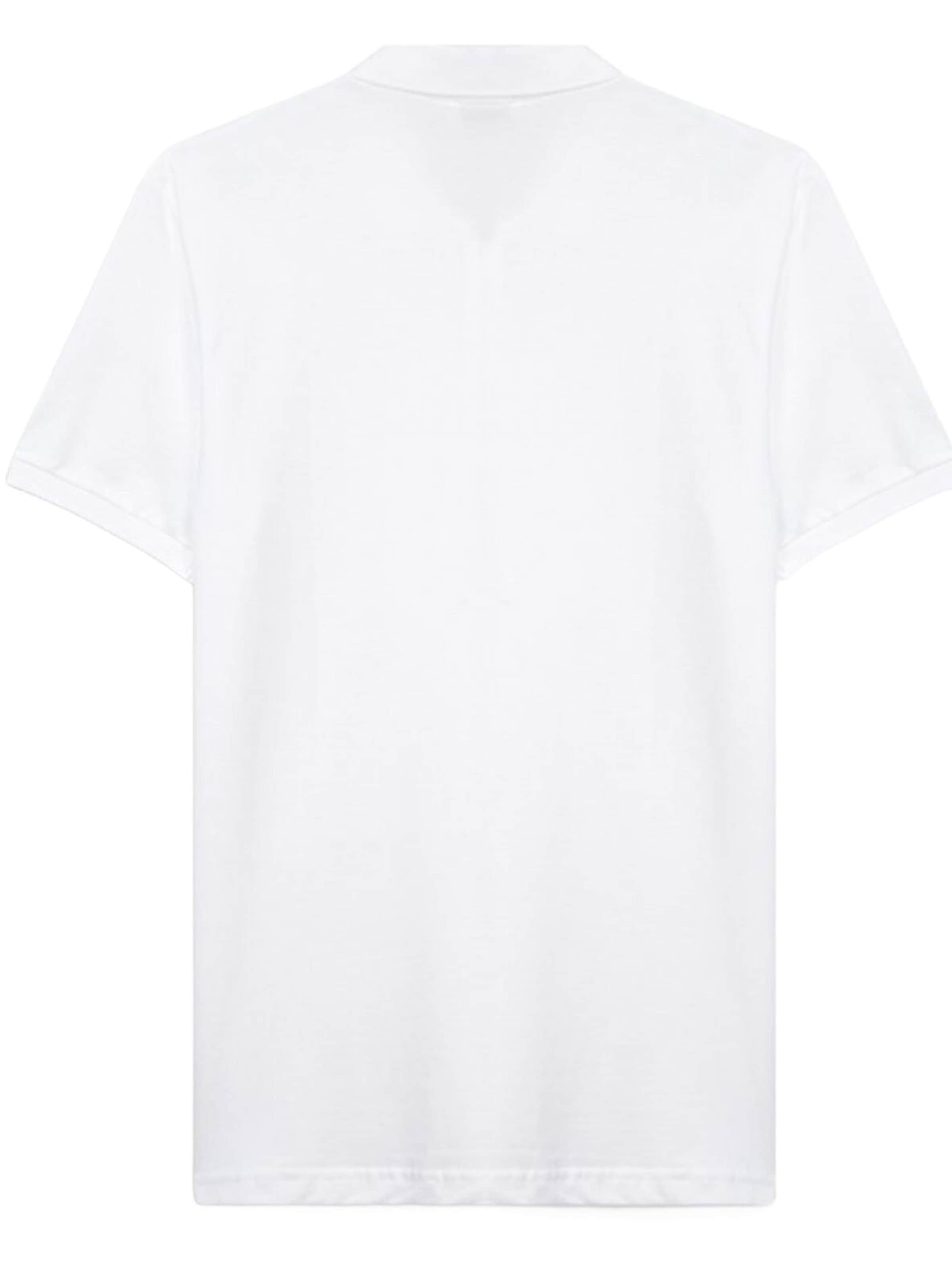 LTB Jeans - Camiseta 'LTB Jeans Herren-Polohemd aus Piqué mit Reißverschluss' en blanco: frente
