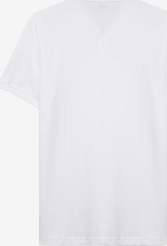 LTB Jeans - Camiseta 'LTB Jeans Herren-Polohemd aus Piqué mit Reißverschluss' en blanco: frente