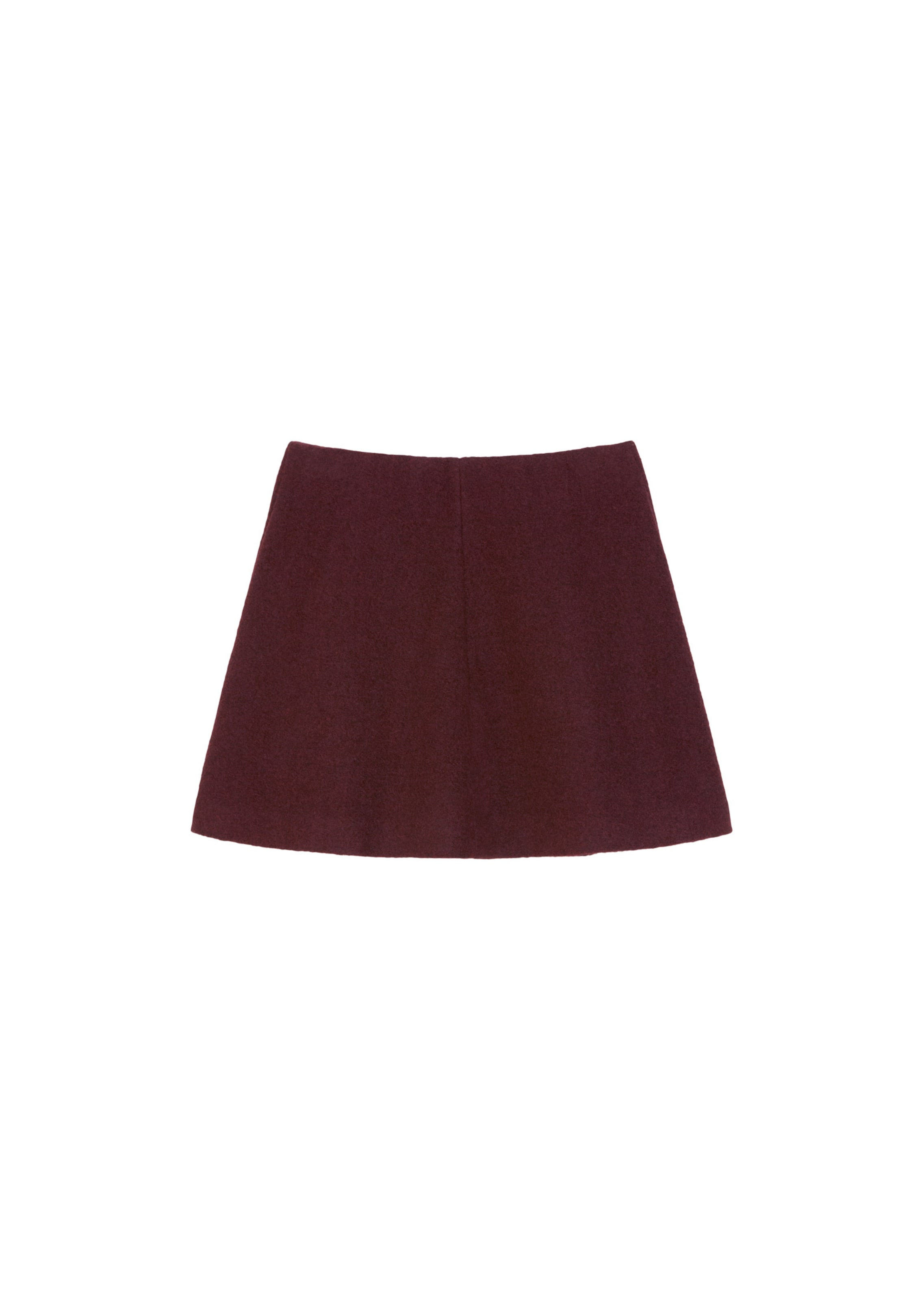 Marc O'Polo DENIM Jupe en rouge foncé, Vue avec produit