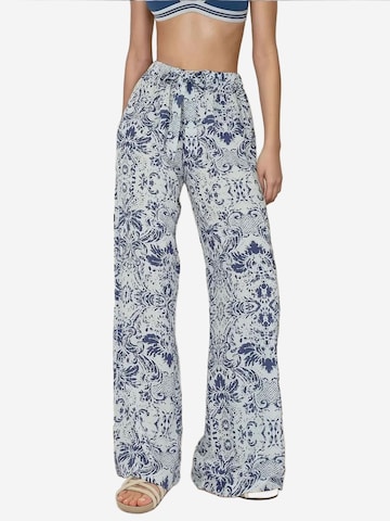 Wide Leg Pantalon Hiccup en bleu : devant
