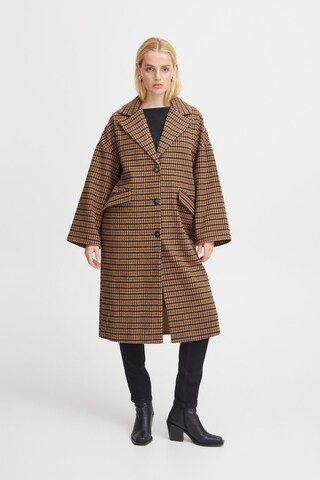 Manteau mi-saison 'Ihemmalu Ja' ICHI en marron