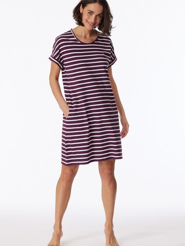 SCHIESSER Sleepshirt ' Casual Essentials ' in Lila: predná strana