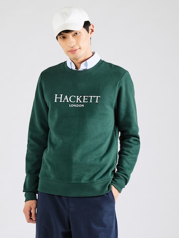 Hackett London Sweatshirt 'HERITAGE' in Green: front