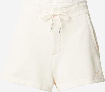 Regular Pantalon Nike Sportswear en beige : devant