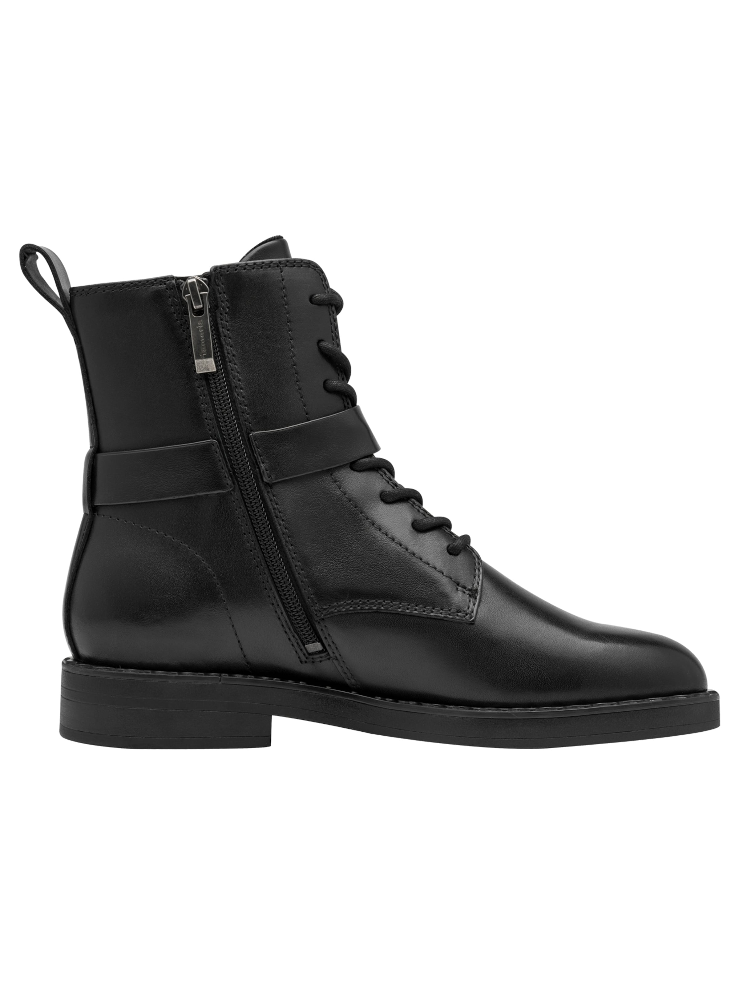 Bottines à lacets Tamaris en noir