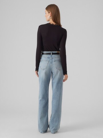 melns VERO MODA T-Krekls 'ROSA'