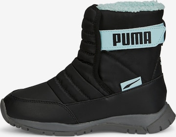 PUMA Snow Boots in Black: front