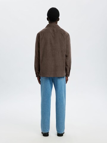 SELECTED Jacke 'SLHRegtate' in Braun