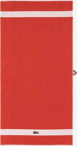 LACOSTE Towel in Red: front