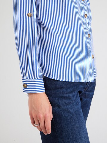 VERO MODA Bluse 'Bumpy' in Blau