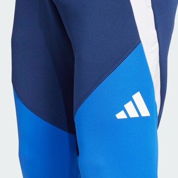 ADIDAS PERFORMANCE Tapered Sportbroek 'Tiro 24 Competition' in Blauw