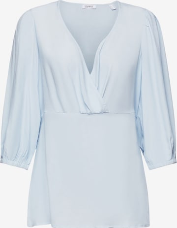 ESPRIT Blouse in Blauw: voorkant