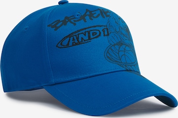 AND1 Lippalakki 'Dunk Graffiti 5' värissä sininen: etupuoli