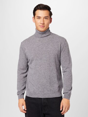 UNITED COLORS OF BENETTON - Regular Fit Pullover 'Ciclista' em cinzento: frente