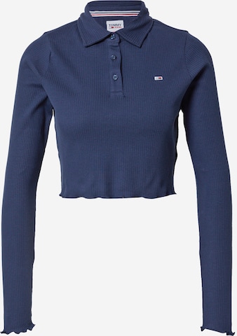 Tommy Jeans Shirt in Blauw: voorkant