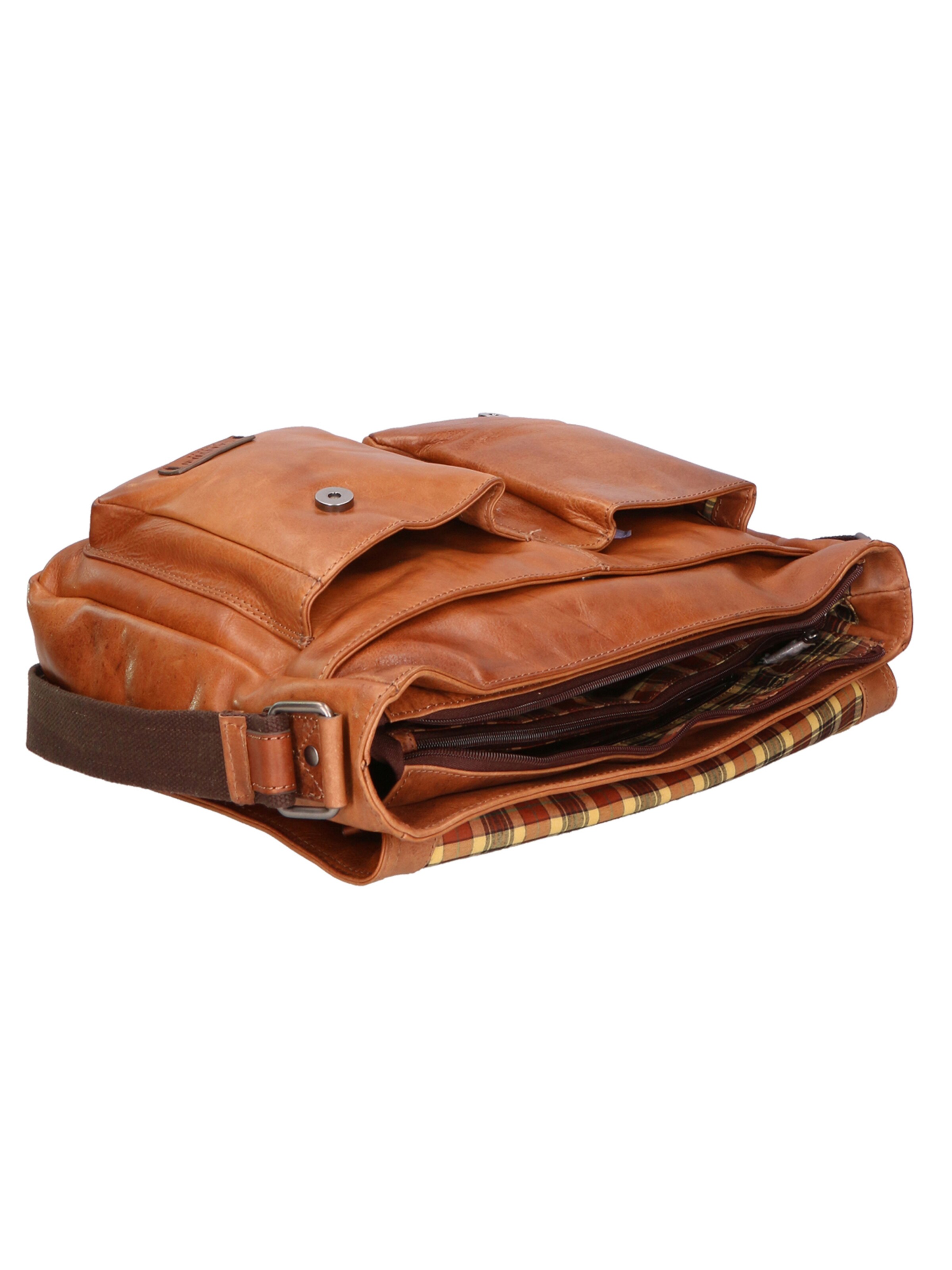 Santini Firenze Umhängetasche in Braun