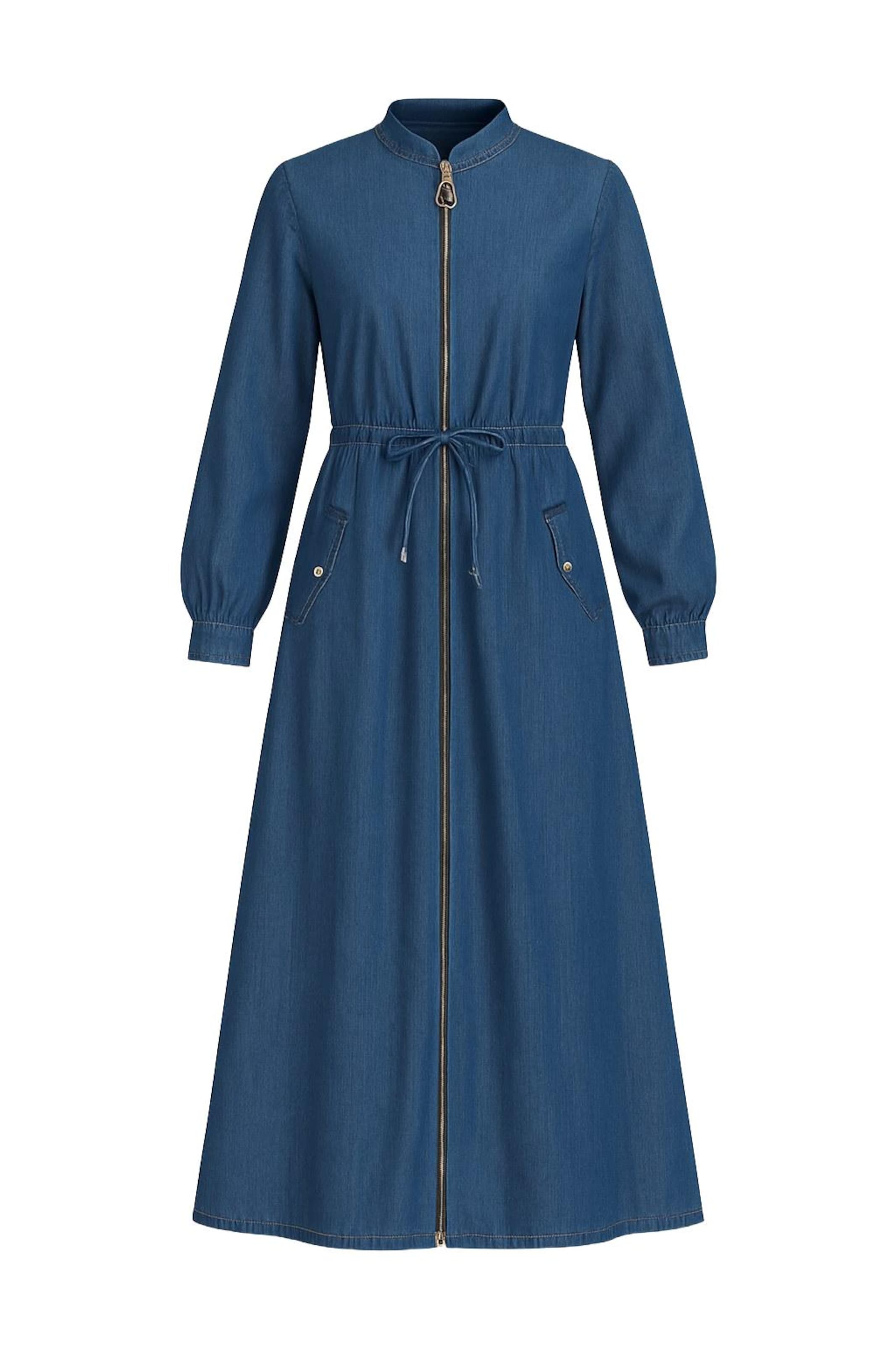 MODAMIHRAM Jurk in Blauw: voorkant