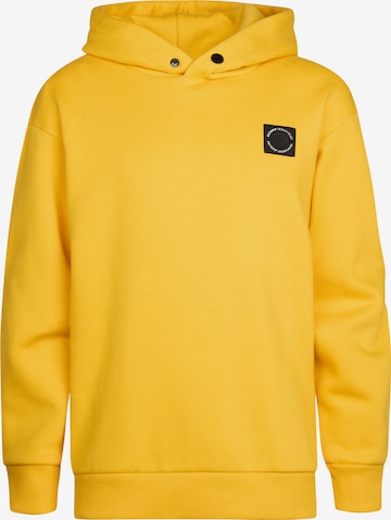 Petrol Industries Sweatshirt 'Ozark' in Yellow: front