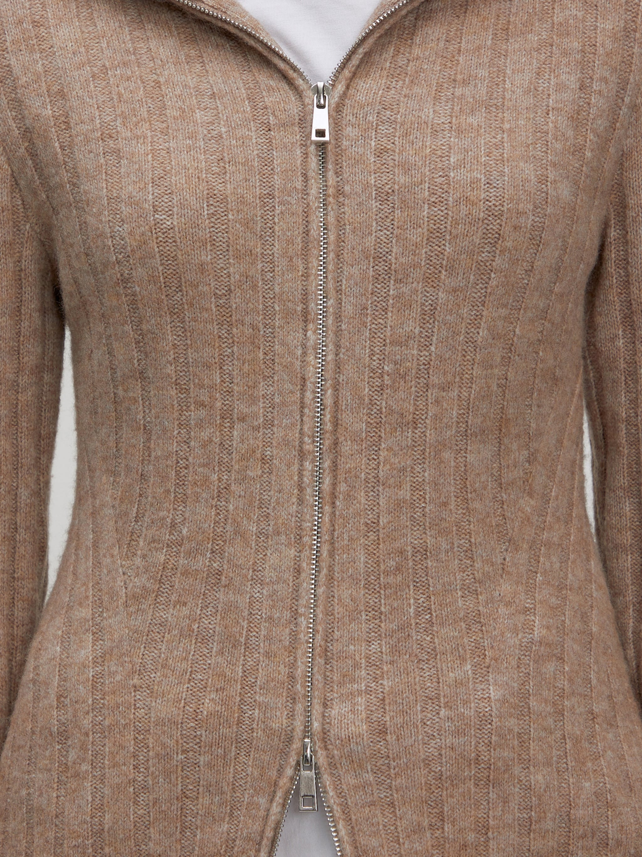 EDITED Producten Gebreid vest 'Lillie Wool' Beige