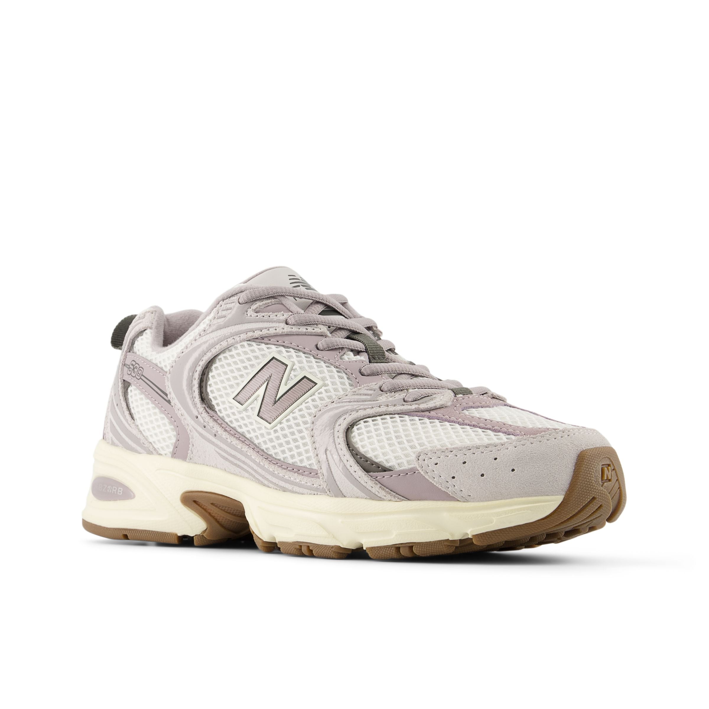 Baskets basses '530' new balance en gris : devant