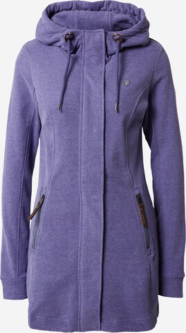 Ragwear Sweatjacke 'LETTI' in Blau: predná strana