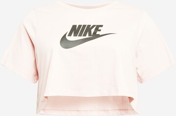 T-shirt fonctionnel Nike Sportswear en rose : devant