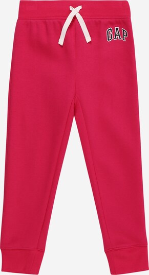 GAP Trousers in Cranberry / Black / White, Item view