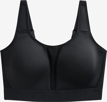Next Bustier Urheilurintaliivit värissä musta: etupuoli