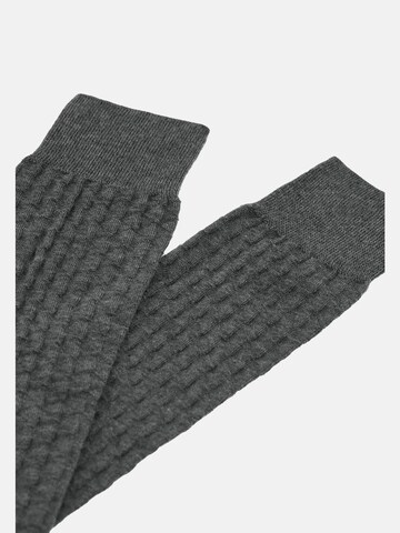 Boggi Milano Kniestrümpfe in Grau