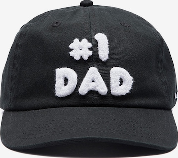 Casquette Hatline Lab en noir : devant