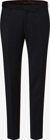 CG CLUB OF GENTS Slim fit Pleated Pants ' Pascal-ST ' in Blue: front