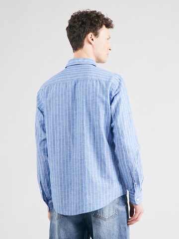 Casual Friday Regularny krój Koszula 'ANDRE' w kolorze niebieski