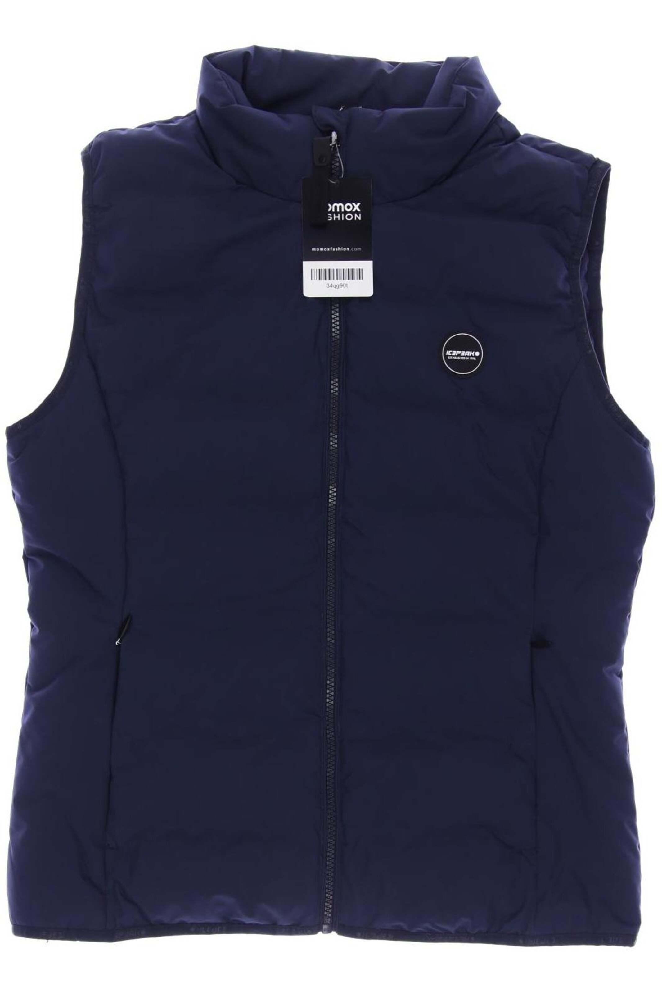 ICEPEAK Weste L in Blau: Vorderseite