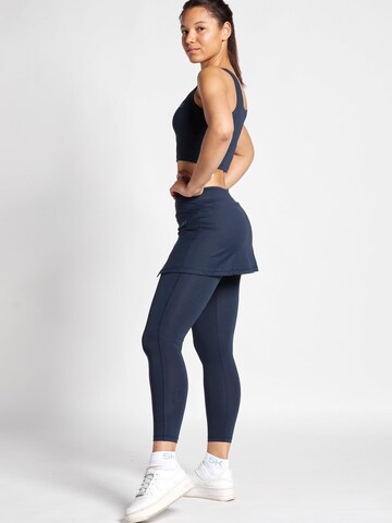SPORTKIND Sportrok '2-in-1 Skirt with Long Leggings / Skapri' in Blauw