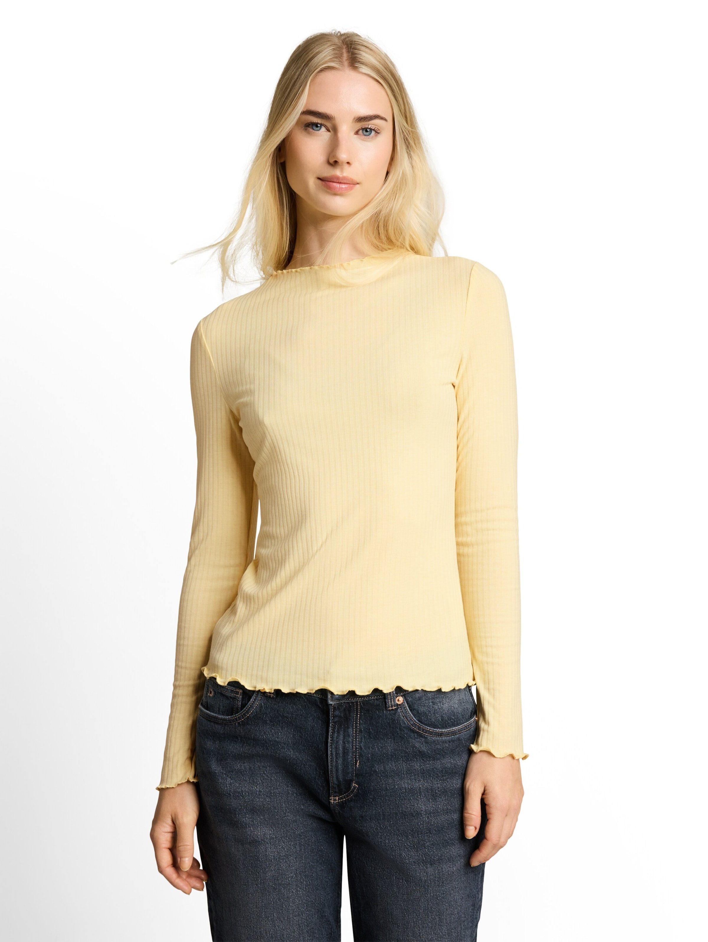 TOM TAILOR DENIM - Camiseta en beige: frente