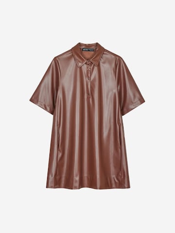 Dilvin Dress 'Mini' in Brown: front