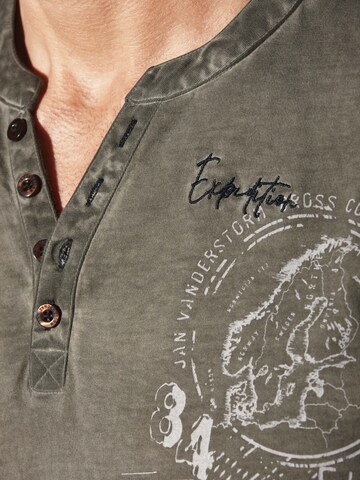 Jan Vanderstorm Shirt 'Godbert' in Green