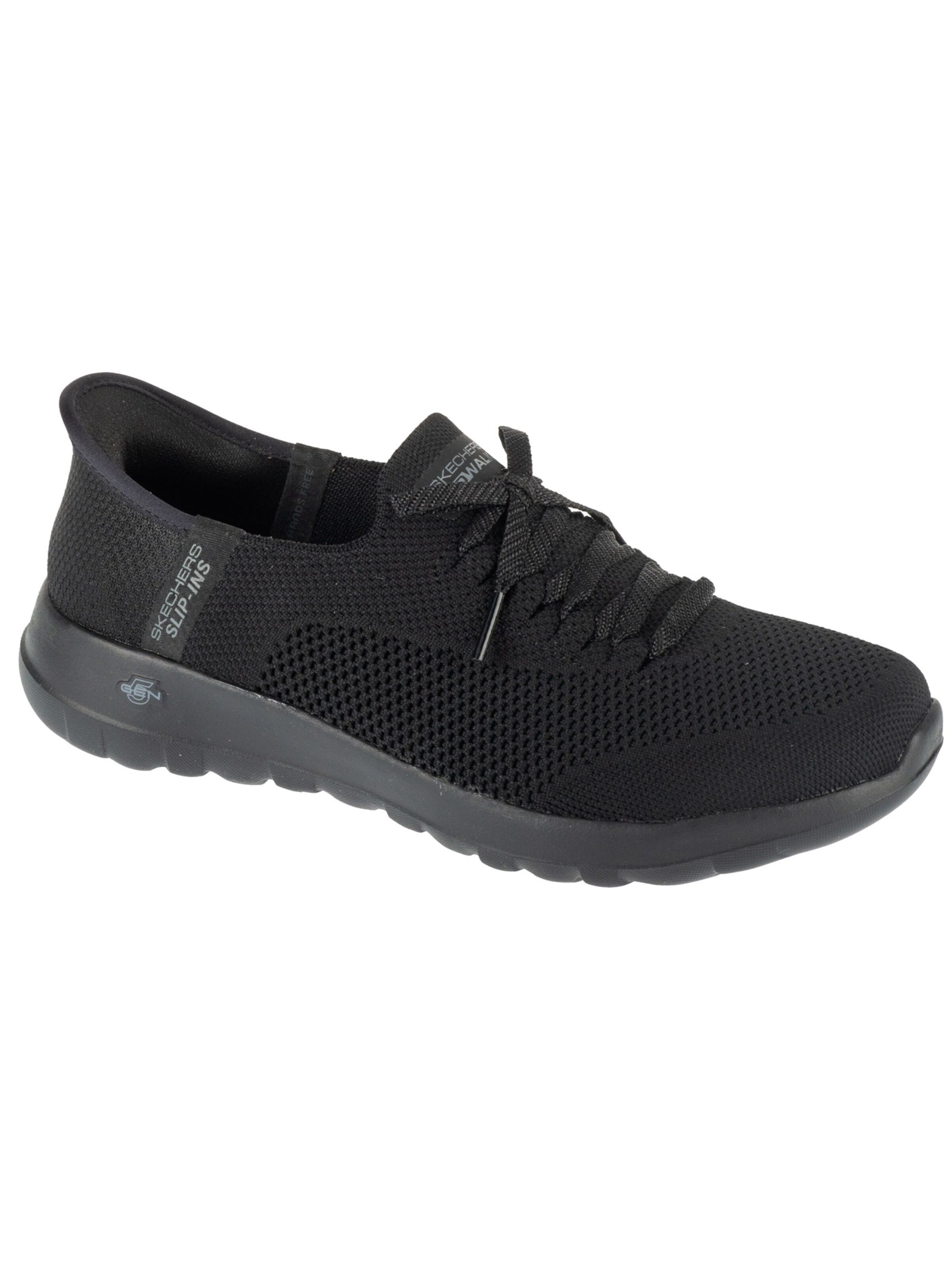 SKECHERS Platform trainers 'Go Walk Joy - Abby' in Black: front